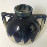 JEP vase in sandstone flame décor, 1920