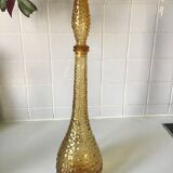 Large yellow-brown Empoli bottle