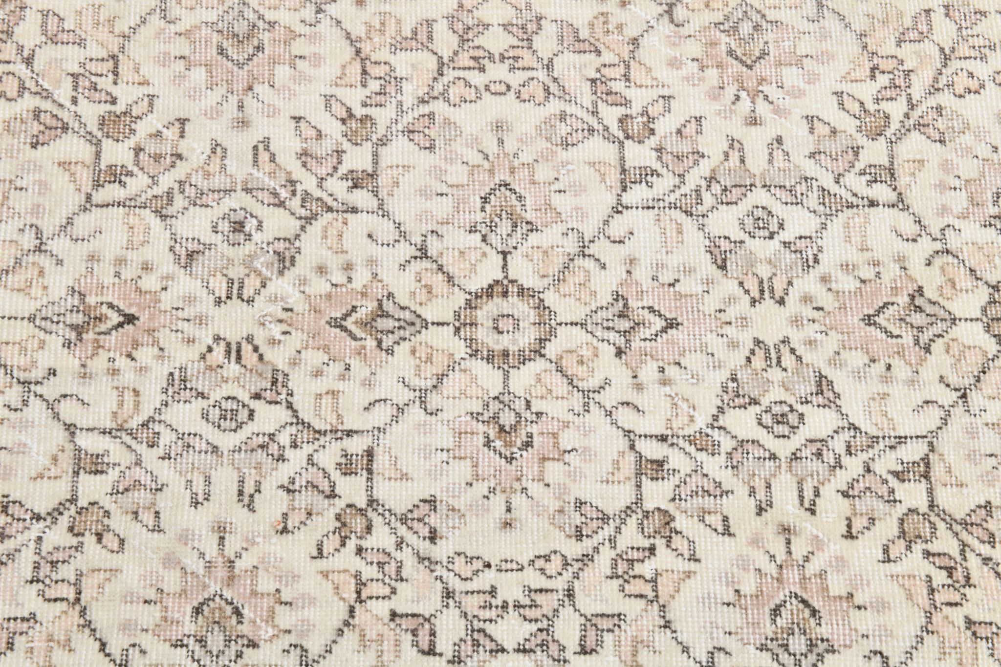 Tapis vintage bordé, 218x326cm