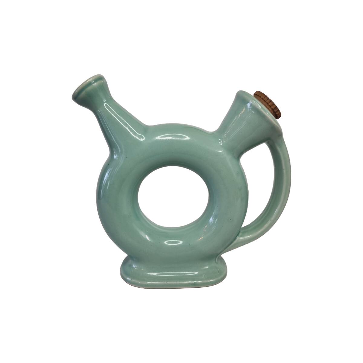 Carafe vintage en céramique française en forme de Donot, années 1970