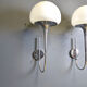 Mid-century Italian wall lamps by Goffredo Reggiani for Reggiani - set of 2