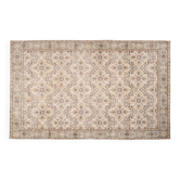 Vintage Turkish Oushak rug 201x326 cm