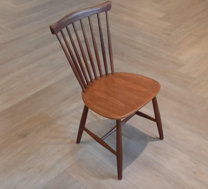 Set of 4 SH41 dining table chairs by Yngve Ekström for Nesto Pastoe 1960