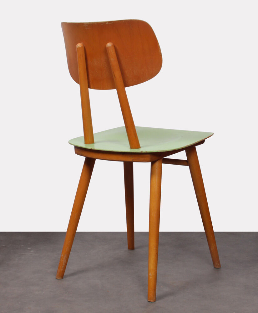 Set of 3 chairs edited by Ton, Eastern Europe, 1960