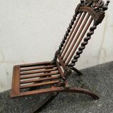 Folding armchair