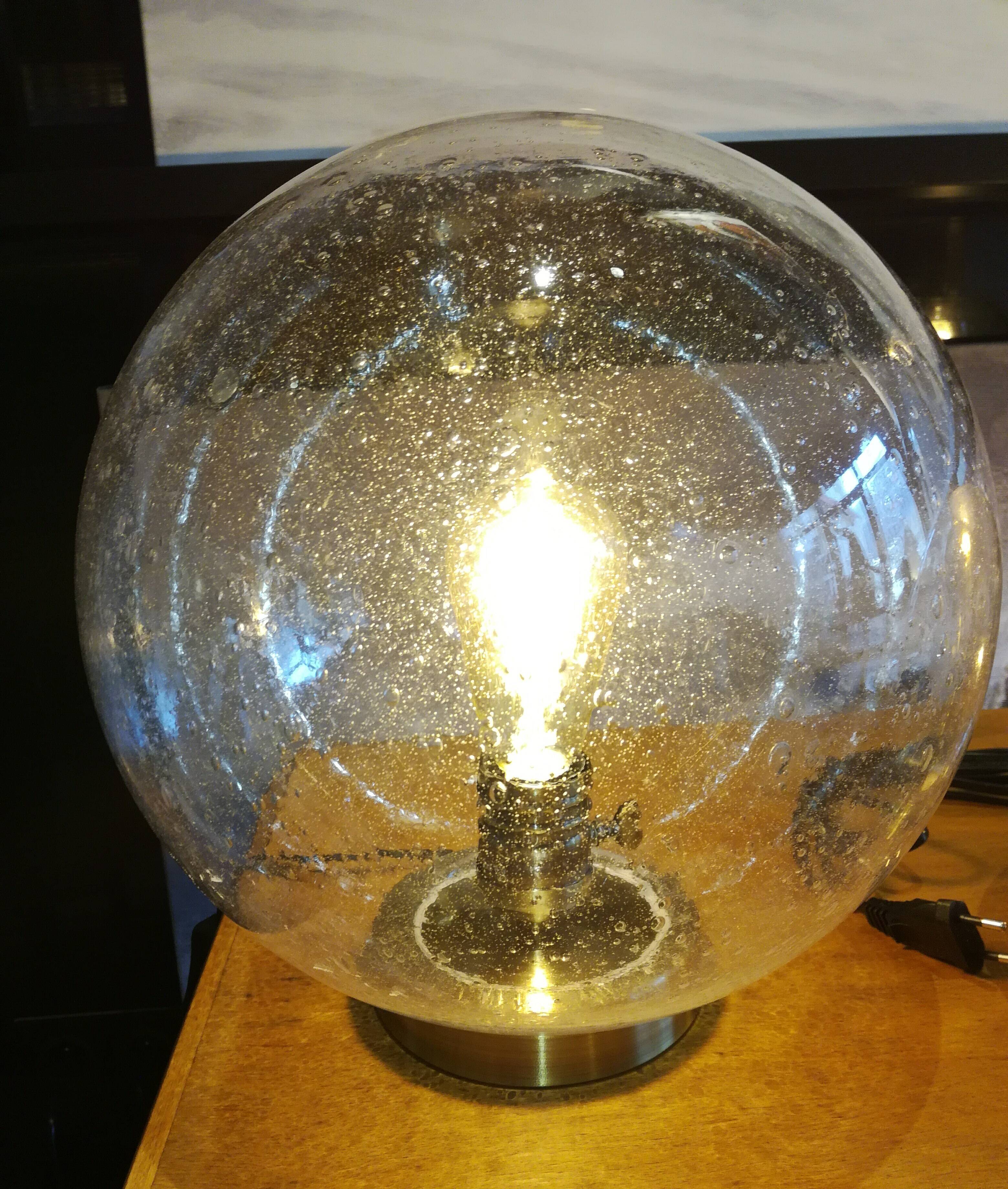 Lampe boule 70's