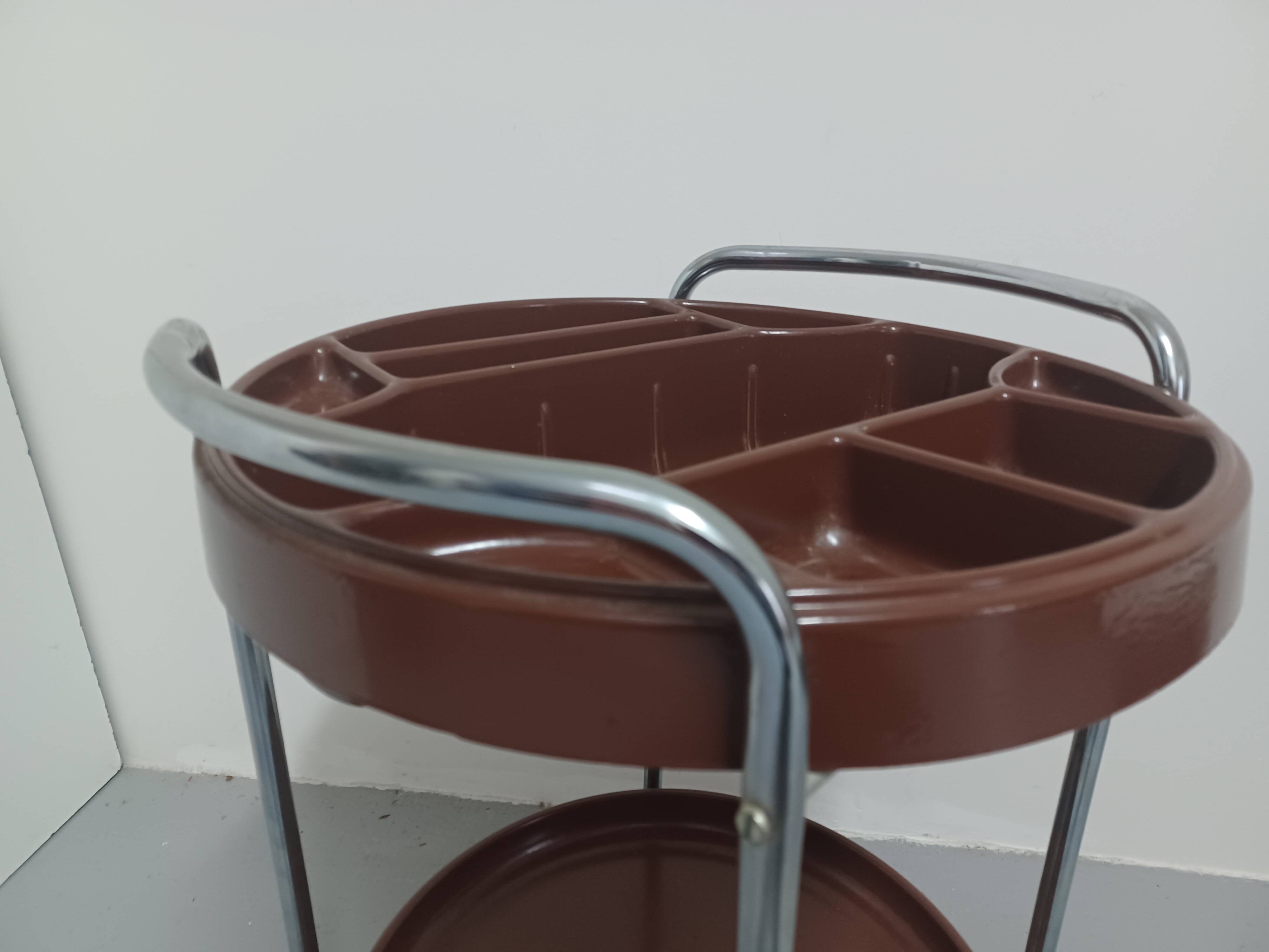 70's serving trolley