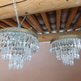 Pair of tassel ceiling lights