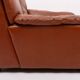 1970’s Vintage Italian design cognac leather lounge chairs