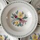 Lot de 6 assiettes creuses Digoin Sarreguemines années 40