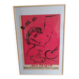 Marc Chagall - The Painter in Pink 1959