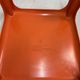 Elena orange coffee table — Vico Magistretti — Metra