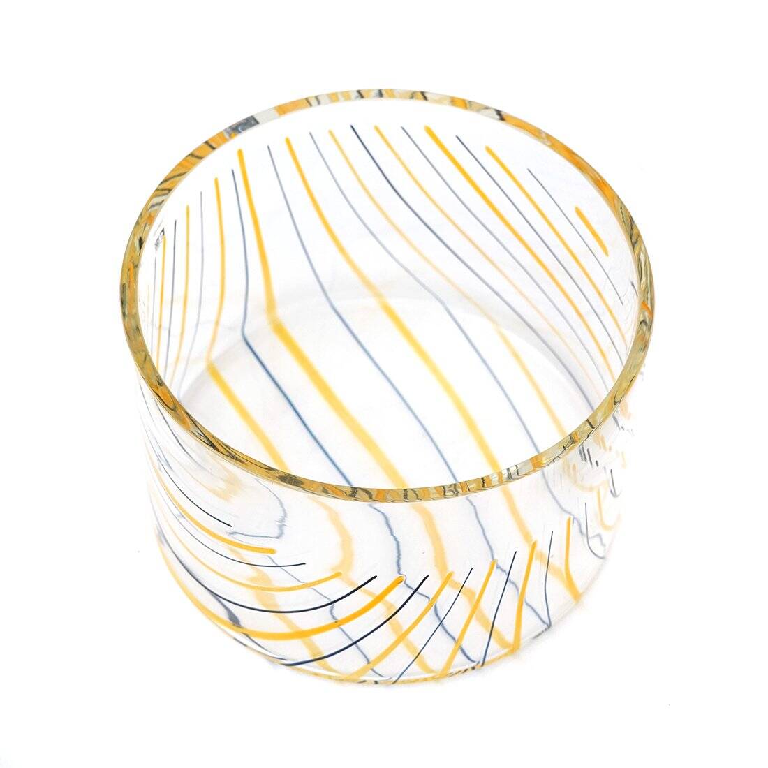 Striped vase by Rosanna Toso for Fratelli Toso, 1970s