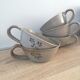 1 lot de 5 Tasses vintage en grès vernissé