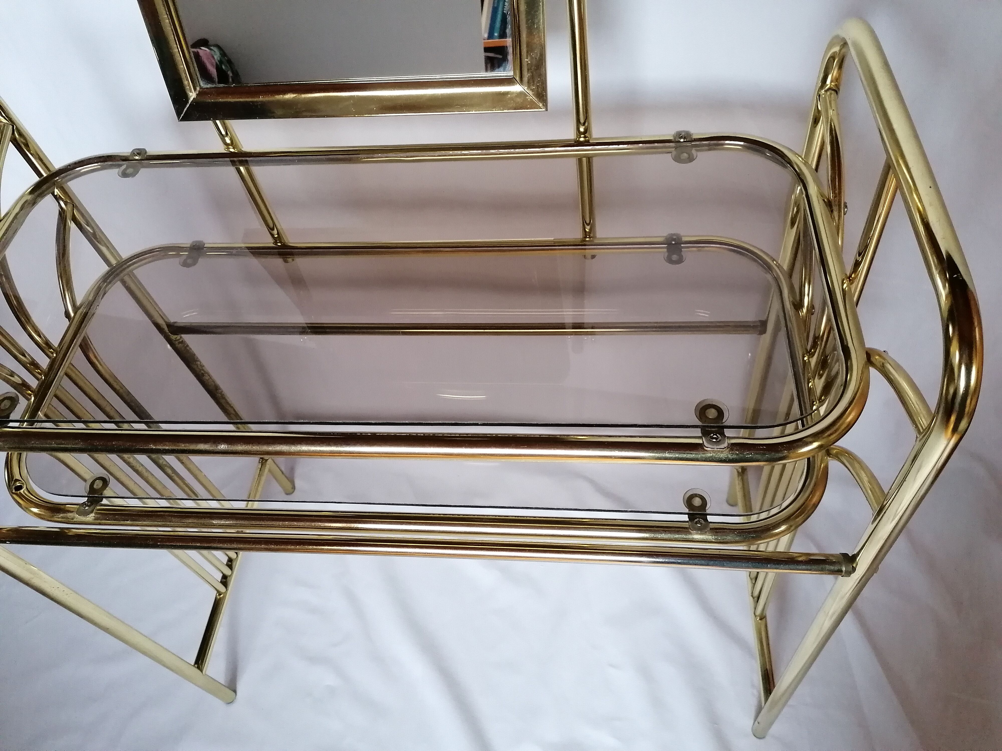 Dressing table and chair