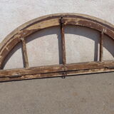 Opening half moon window