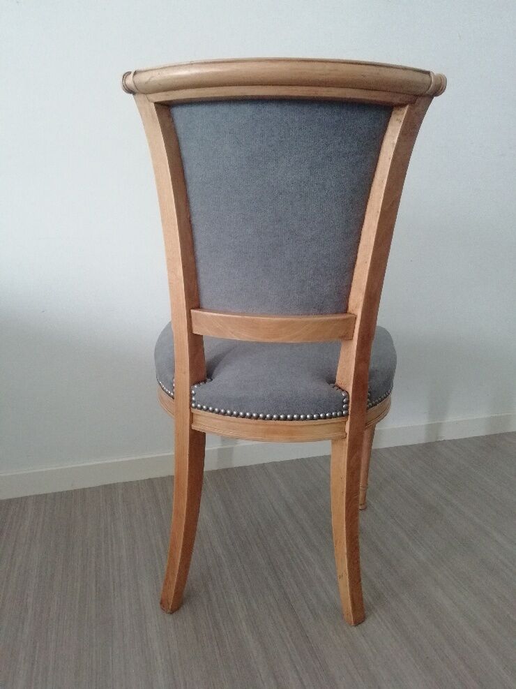 Restored directory-style chairs