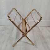 Door vintage brass magazines