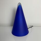 Teepee lamp blue conical tipi cone glass sce habitat 80