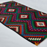 Anatolian handmade kilim rug 310 cm x 174 cm