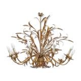Chandelier sheaf of wheat 10 fires by Hans Kogl