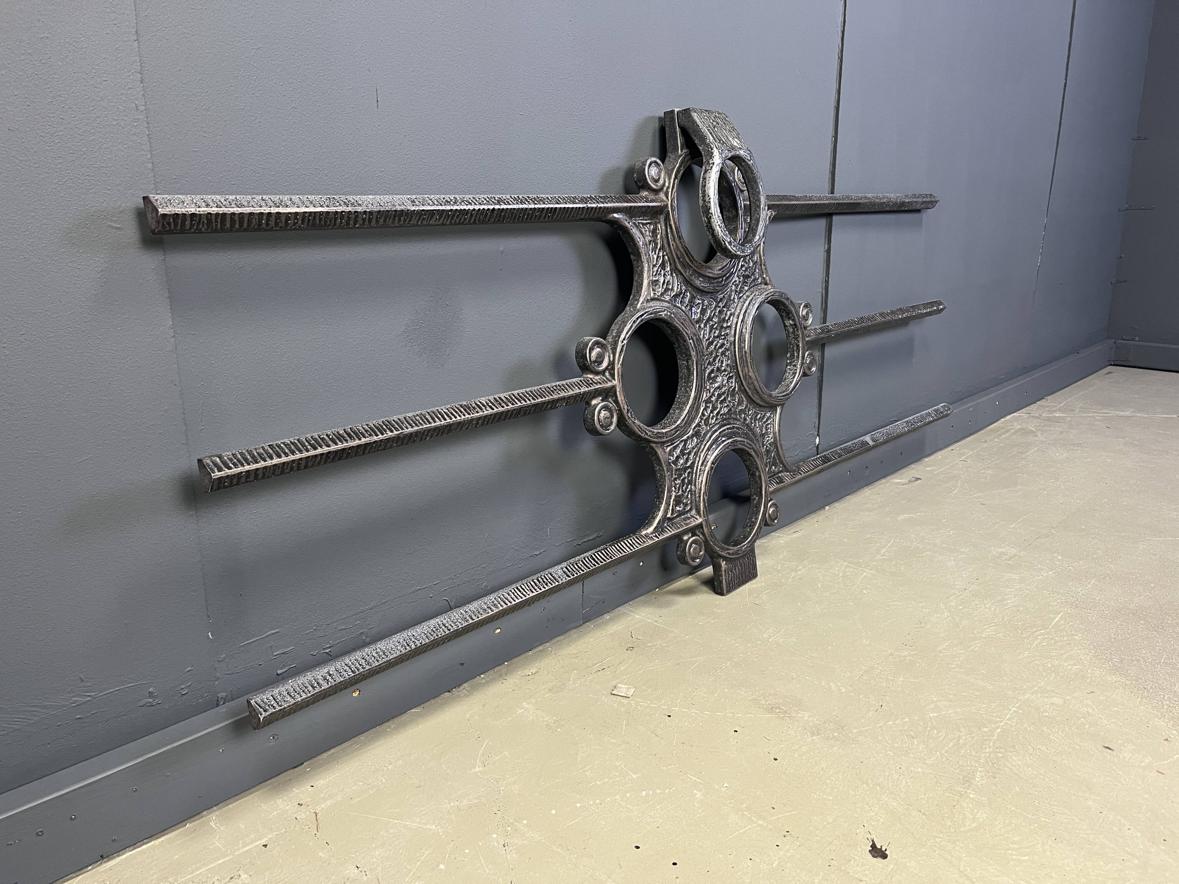 Vintage brutalist wall sculpture, 1970s