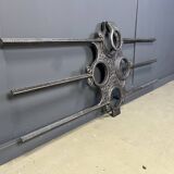 Vintage brutalist wall sculpture, 1970s