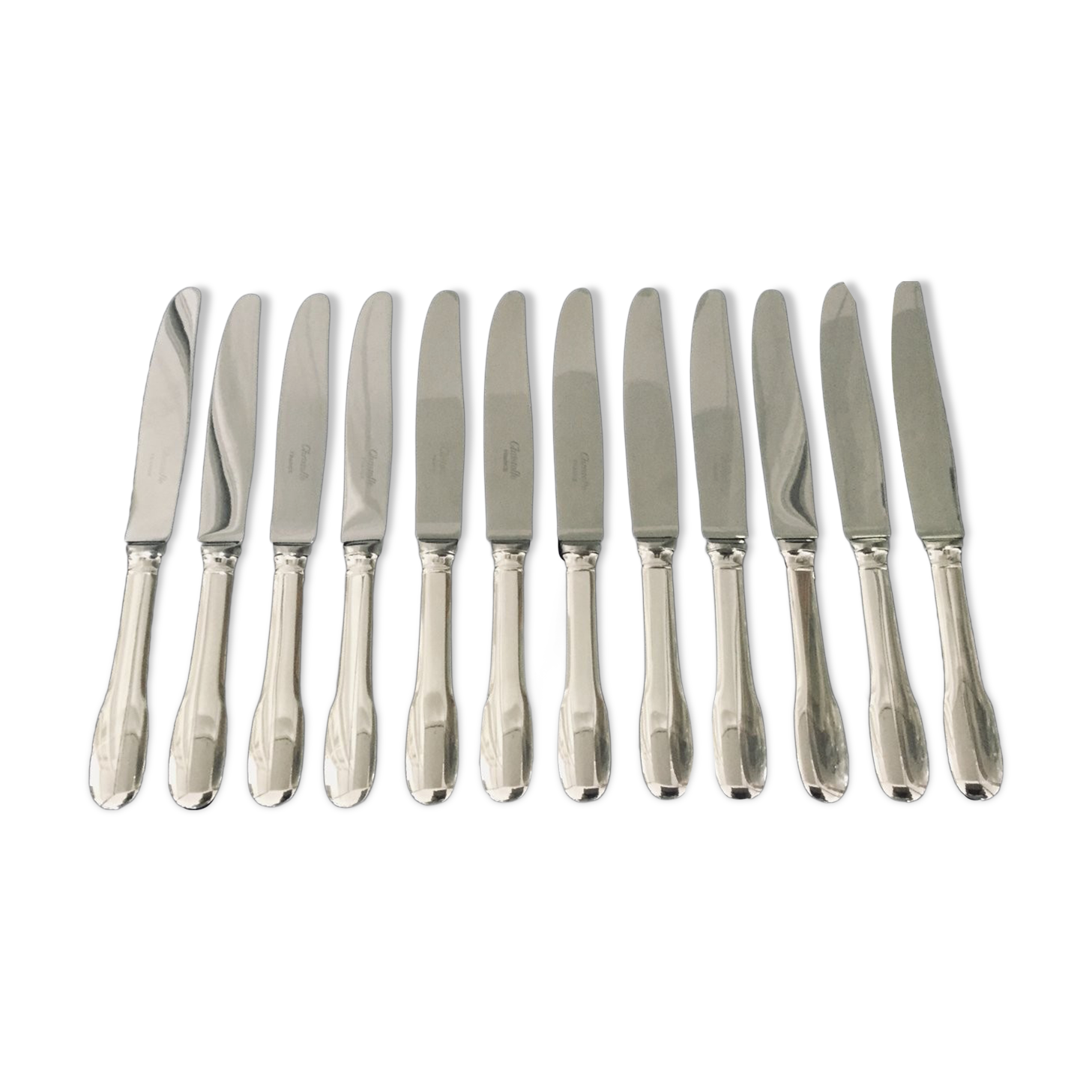 12 entremets christofle cluny knives