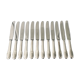 12 entremets christofle cluny knives