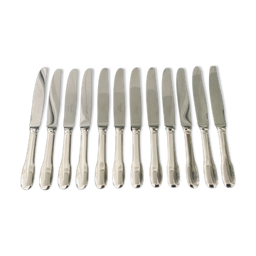 12 entremets christofle cluny knives