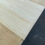 Interior's extendable solid wood round table tripod 160cm