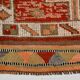 Soft Peach Vintage Boho Chic Floor Runner Rug, 85x331 Cm