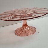 Dish cake or pie on foot