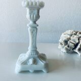 Opaline candle holder