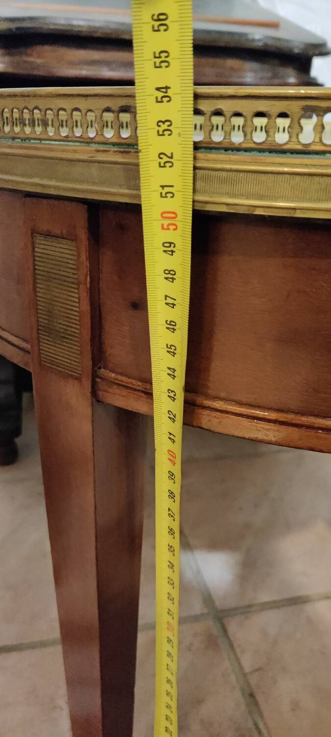 Antique bouillotte table