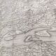 Old map Loire St Nazaire estuary late nineteenth