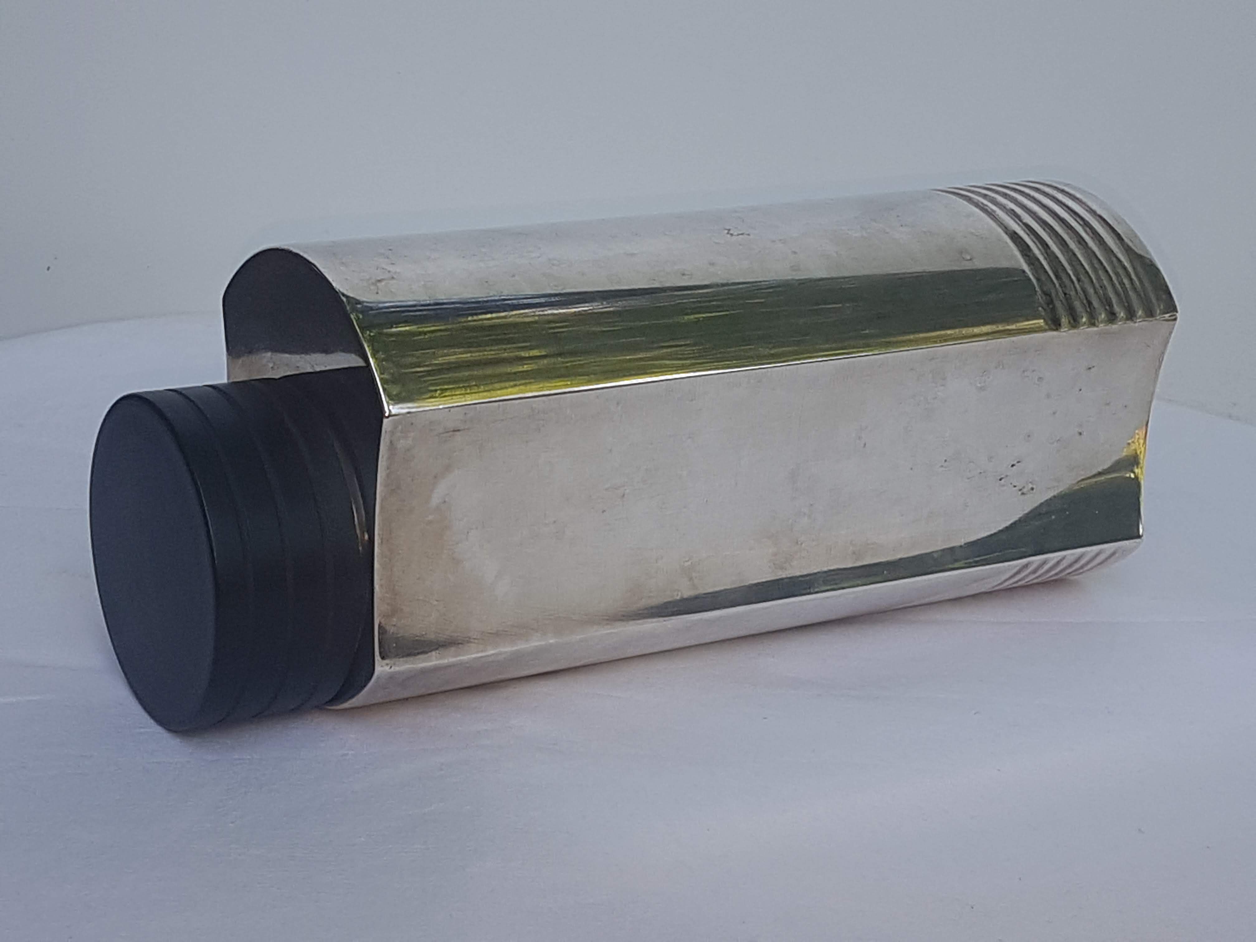 Art Deco Alpaca Cocktail Shaker by Folke Arström Sweden