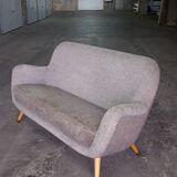Sofa 2 places Egg 50s 60s