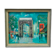 Peinture moderne suédoise de Jack Eichborn huile sur toile, années 1960