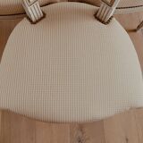 Suite of six 20th century patinated beech chairs