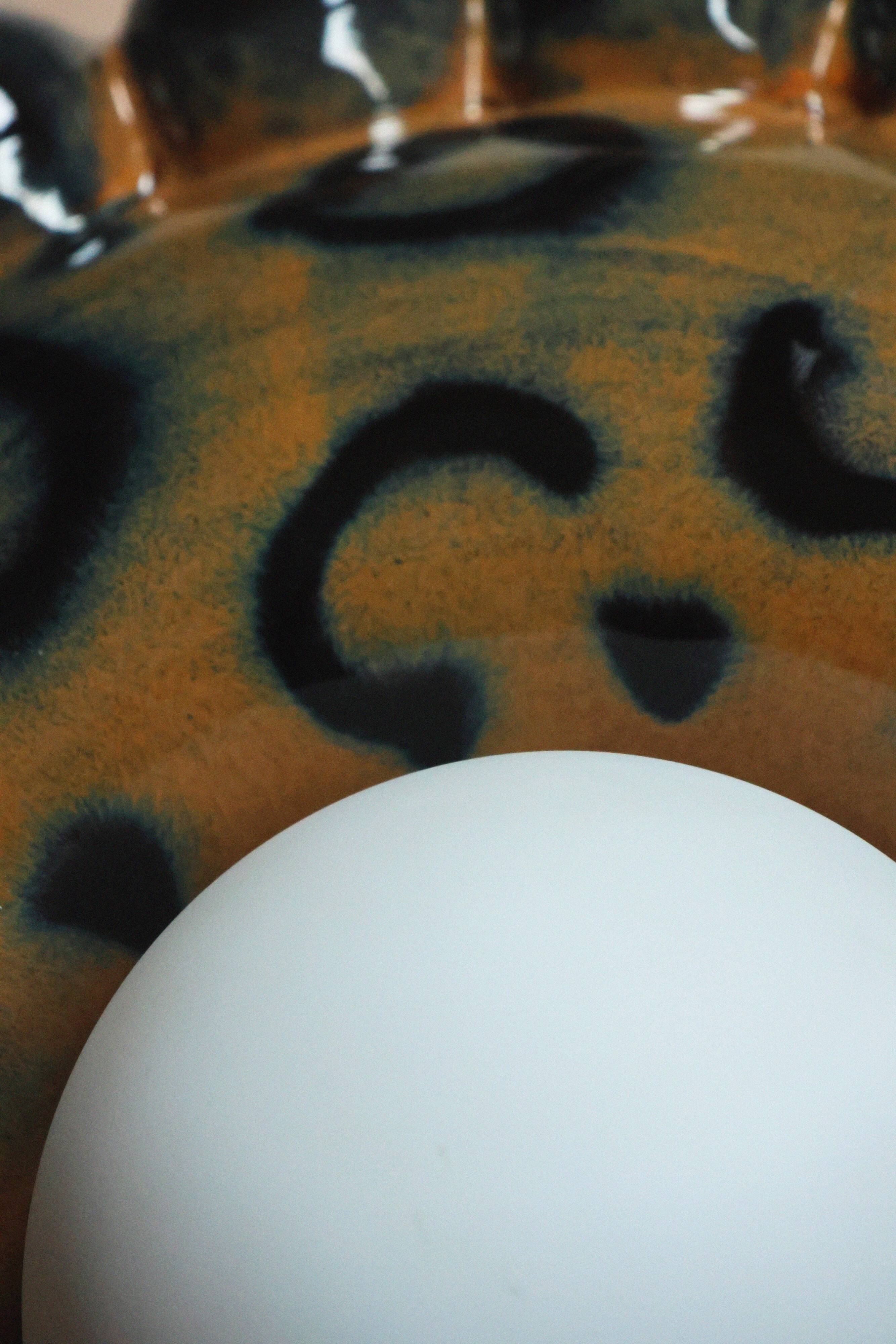 Luna Tall Leopard 5 Wall Lamp