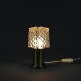 Glass Table Lamp by Kamenicky Senov, Czechoslovakia, 1970s
