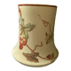 Small polychrome earthenware vase KG Lunéville old