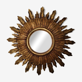 Ancient witch mirror 50/60s, 53cm