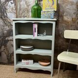 Celadon green bibus bookcase