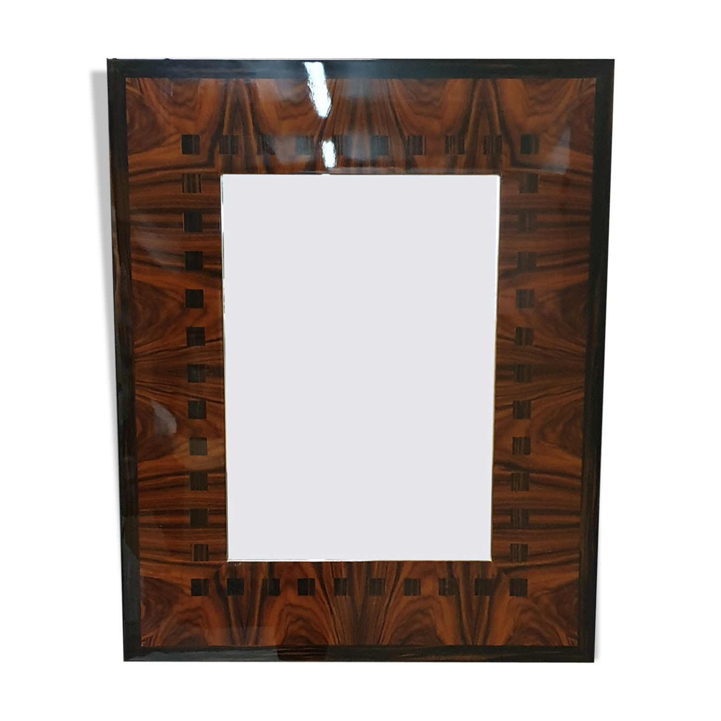 Mamounia shiny walnut bramble mirror
