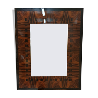 Mamounia shiny walnut bramble mirror