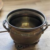 Cache pot en laiton