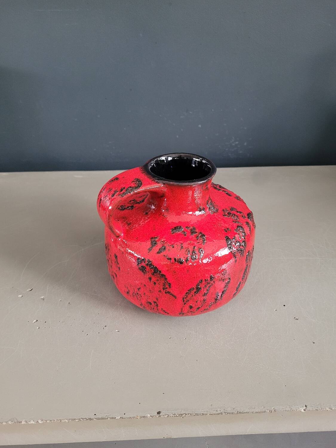 West Germany Handled Vase