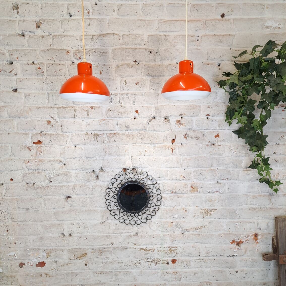 Vintage pendant lamps